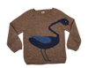 NW604 INDIGO FLAMINGO SWEATER