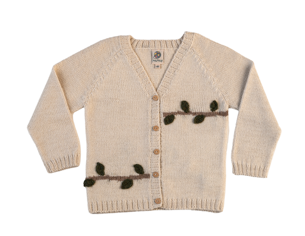 NW612 TREE BRANCH BUDDIES CARDIGAN