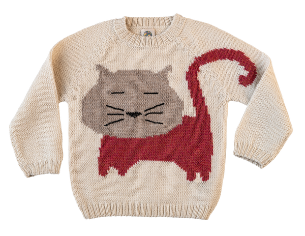 NW629 PEONY CLASSIC KITTEN SWEATER