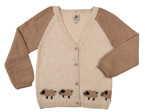 NW713 BEIGE LITTLE LAMB PARADE