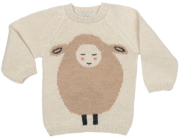 Sheep sweater white (NW186)