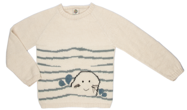 Swimming Seal sweater