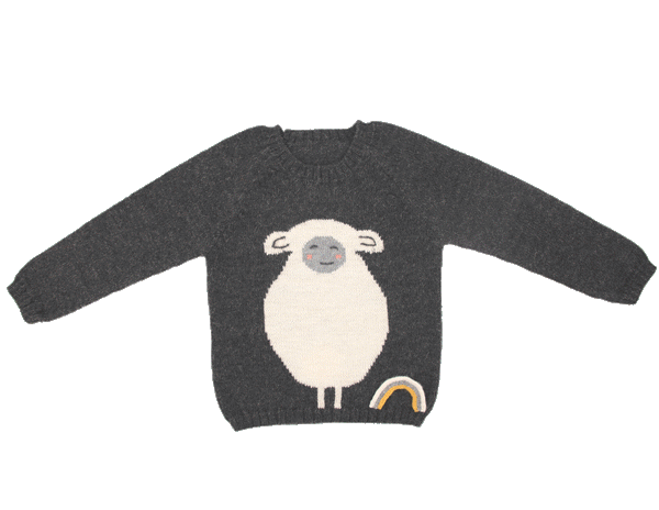 NW427 Grey Sheep Sweater